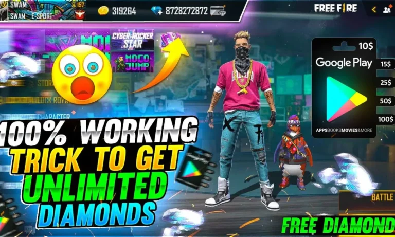 How to get unlimited diamonds in free fire?